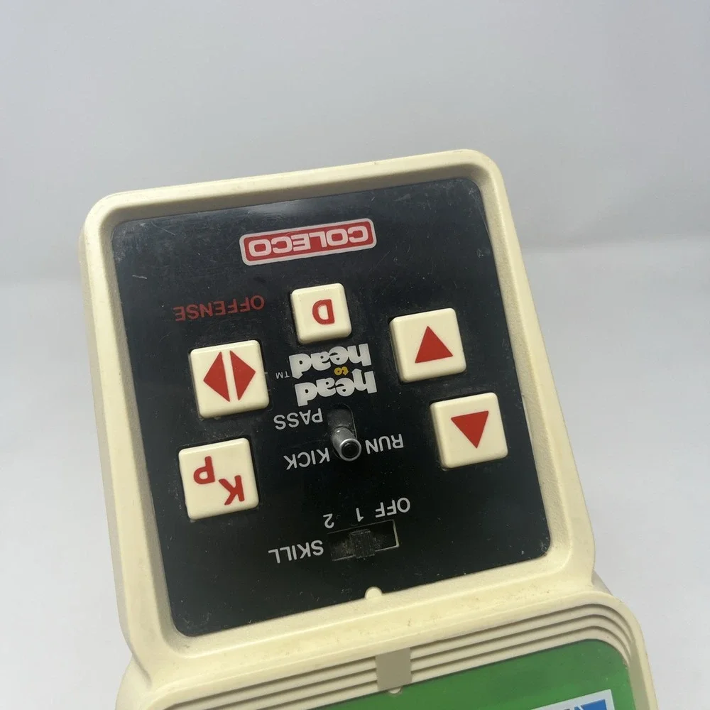Vintage 1979 Coleco Head-To-Head Handheld Electronic Football Not Working As Is